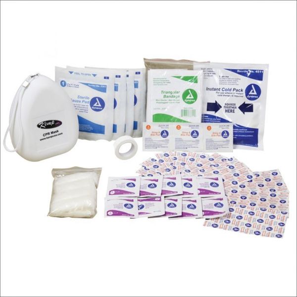 Kemp Usa First Aid Refill Supply Pack For Hip Pack 10-103-S1